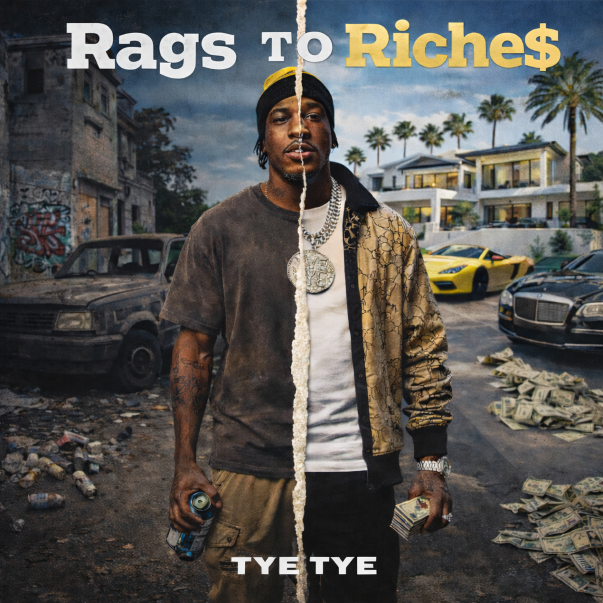 Rags To Riches album artwork by TYE TYE